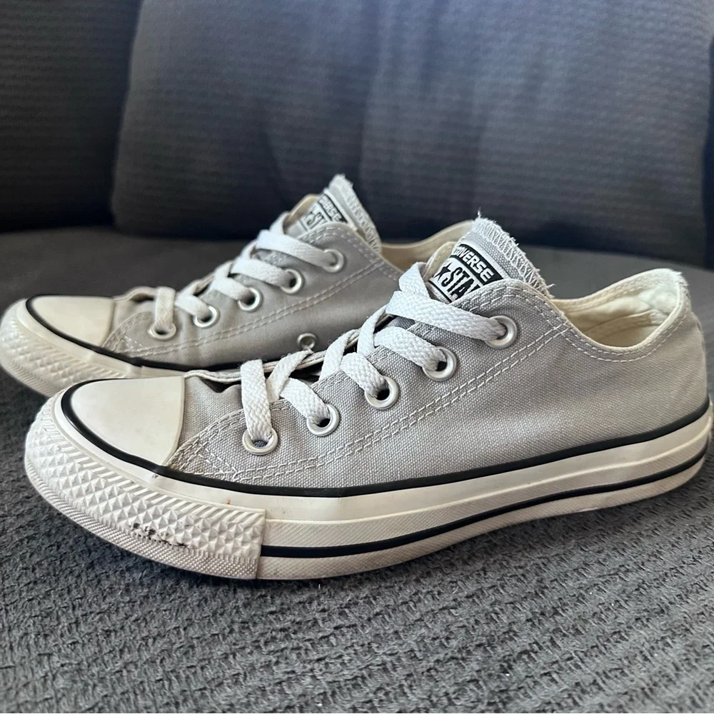 Converse Gray Chuck Taylor All-Star Sneakers 6 - Picture 2 of 8
